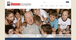 Desktop Screenshot of jimmoranfoundation.org